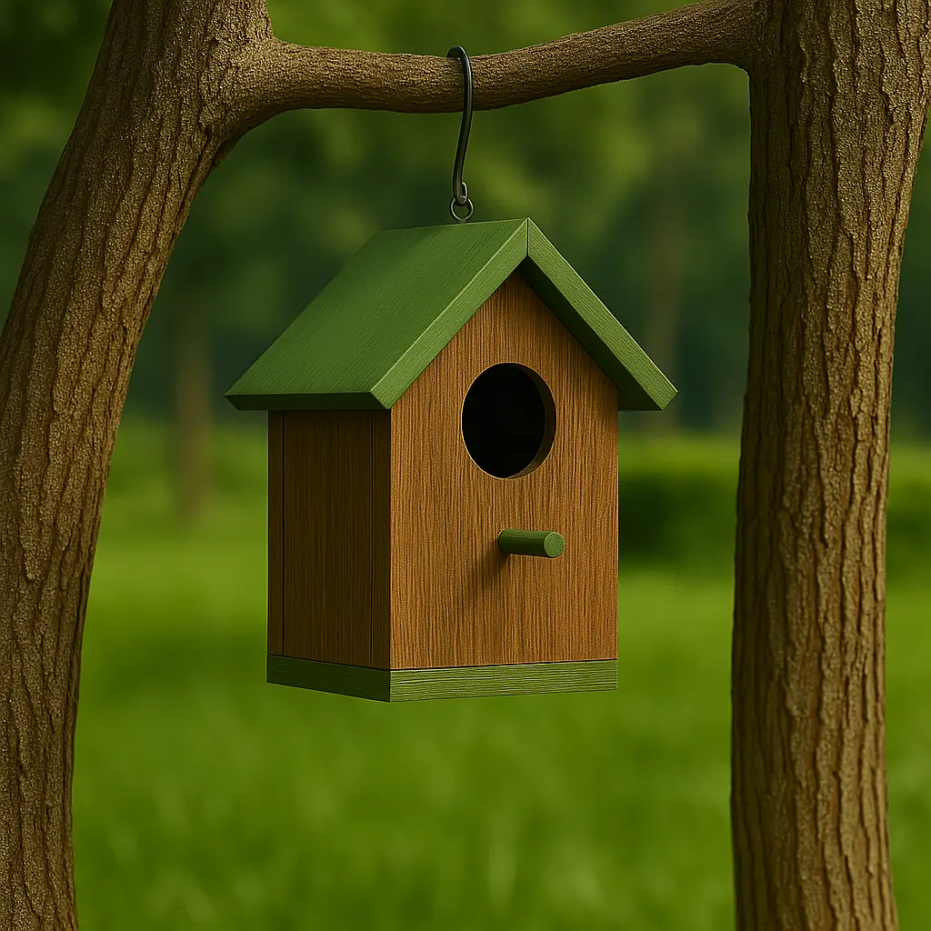 Classic Brown Bird House