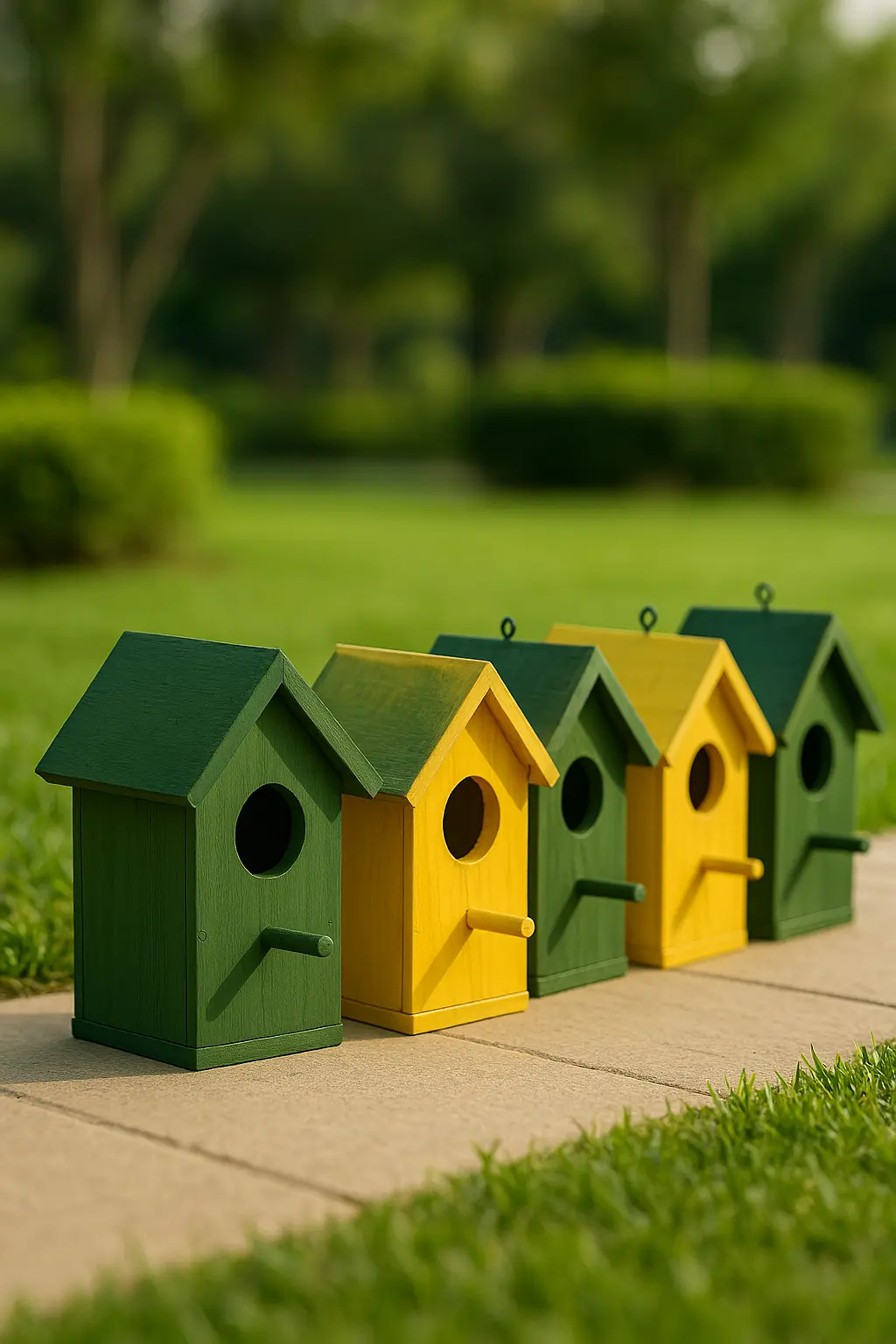 Box Type Wooden Nest
