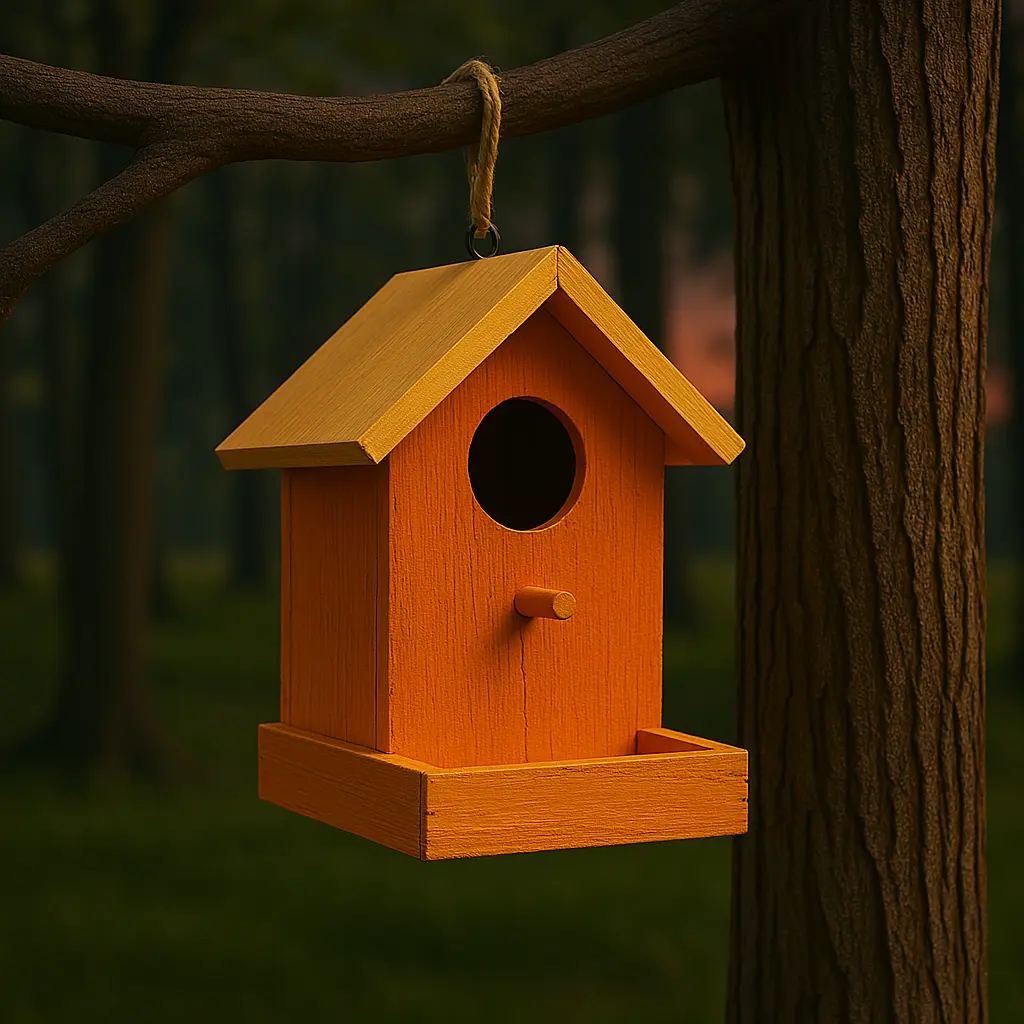 Natural Wood Finish Nest