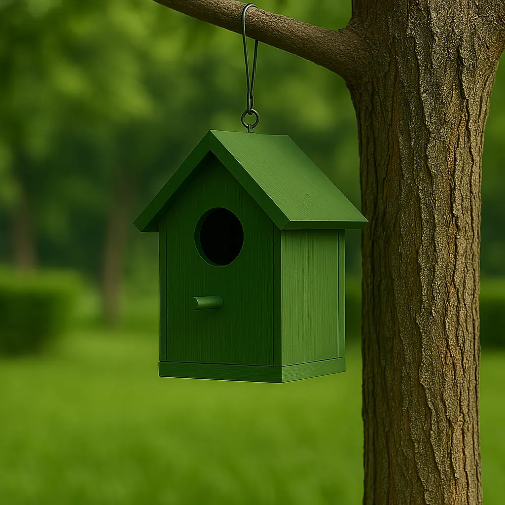 Green Bird House � Cool Shelter for Summer